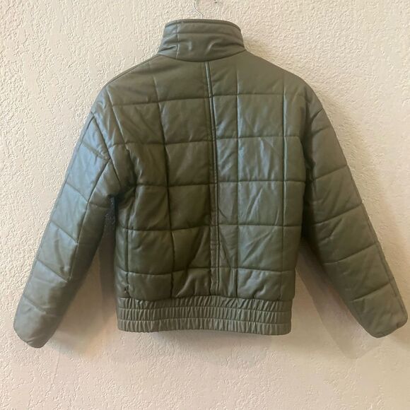 Bod & Christensen Puffer Jacket Sz L Army Green NWT - Picture 3 of 10
